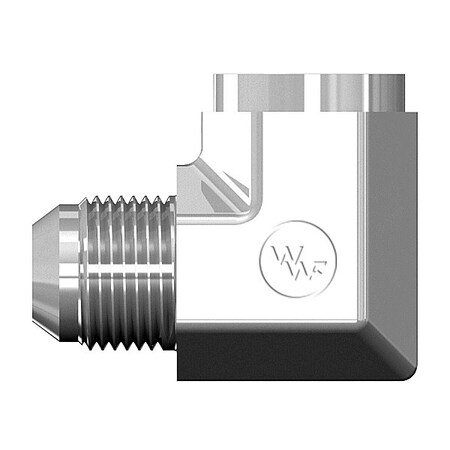World Wide Fittings Male JIC to Female Pipe 90 Deg. Elbow F5455X04X04